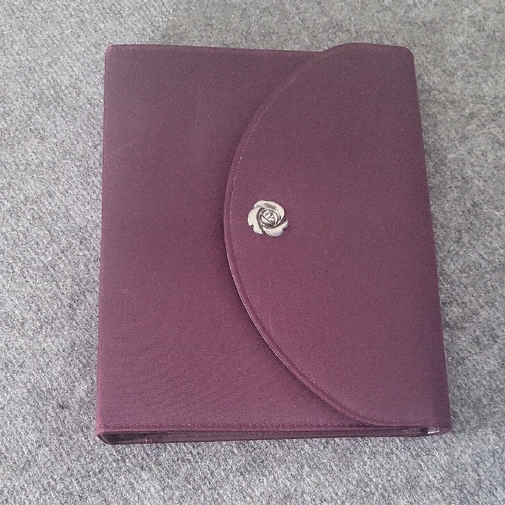 At A Glance Floral Impressions Organizer
